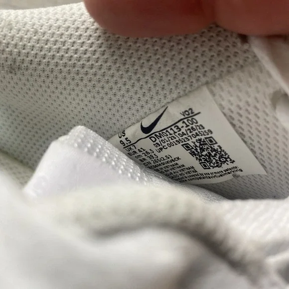 Nike W Nike Court Vision Alta LTR Womens Size 9.5 DM0113-100 READ - Picture 8 of 10